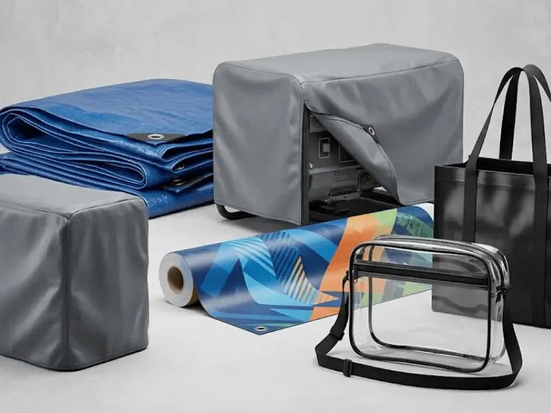 Kas yra PVC audinys? Savybės, naudojimas, privalumai, trūkumai ir kaip pasirinkti tinkamą PVC med...